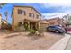 Two-story home with a front-facing two car garage and low maintenance desert landscaping at 2509 E Meadow Land Dr, San Tan Valley, AZ 85140