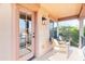 Relaxing outdoor balcony with seating and scenic views at 2990 E Franklin Ave, Gilbert, AZ 85295