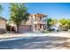 Charming two-story home with inviting front porch and landscaping at 2990 E Franklin Ave, Gilbert, AZ 85295