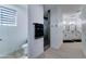 Bathroom showcases modern fixtures and tiled shower at 3903 E Melody Dr, Phoenix, AZ 85042