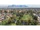 Expansive community with golf course, mature trees, and mountain views at 4151 E Clovis Ave, Mesa, AZ 85206
