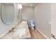 Bathroom features double sinks with granite countertops and modern fixtures at 4151 E Clovis Ave, Mesa, AZ 85206