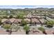 Beautiful aerial view of a residential neighborhood with well-maintained homes and mature trees at 5303 W Hackamore Dr, Phoenix, AZ 85083