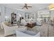 Spacious living room with an open layout and kitchen bar access at 5303 W Hackamore Dr, Phoenix, AZ 85083