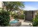 Charming water feature surrounded by lush greenery at 5905 N Echo Canyon Ln, Phoenix, AZ 85018