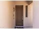 Contemporary front door of home at 7445 E Eagle Crest Dr # 1111, Mesa, AZ 85207