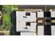 Aerial view of patios on the roof of an apartment building at 8317 E Orange Blossom Ln, Scottsdale, AZ 85250
