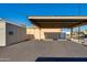 Carport and detached storage are conveniently located near the residence at 8317 E Orange Blossom Ln, Scottsdale, AZ 85250