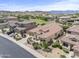 Expansive aerial view showcasing a single-Gathering home with mature landscaping and neighborhood amenities at 9722 S 45Th Ave, Laveen, AZ 85339