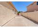 Long side yard area offering extra space for storage or potential landscaping at 9722 S 45Th Ave, Laveen, AZ 85339