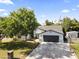 Exterior shot of the house featuring garage, front yard, and landscaping at 1018 W State Ave, Phoenix, AZ 85012
