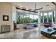 Spacious office with a large window offering beautiful outdoor views and natural light at 10664 E Monument Dr, Scottsdale, AZ 85262