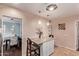 Small kitchen bar with a stone countertop and seating for two at 1423 E 1St St, Mesa, AZ 85203