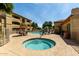 Community pool and hot tub offering a relaxing and refreshing space for residents to enjoy at 2134 E Broadway Rd # 2030, Tempe, AZ 85282