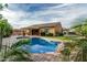 Backyard pool with built-in grill under covered patio at 2741 E Odessa St, Mesa, AZ 85213