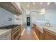 Well-equipped kitchen featuring a professional-grade range and custom cabinetry at 3506 N Crystal Peak Cir, Mesa, AZ 85207