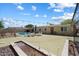 Inviting backyard with a refreshing pool and lounge chairs at 3814 E Poinsettia Dr, Phoenix, AZ 85028