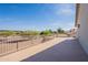 Patio overlooking desert landscape with blue skies at 3837 E Windsong Dr, Phoenix, AZ 85048