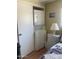 Conveniently located laundry closet with stacked washer and dryer at 4065 E University Dr # 155, Mesa, AZ 85205