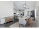 Charming dining area with stylish decor and convenient access to the kitchen at 4313 E Briarwood Ter, Phoenix, AZ 85048