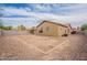 The desert-landscaped backyard includes space for customization at 4432 W Pleasant Ln, Laveen, AZ 85339