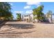 Spacious backyard with a well maintained lawn is perfect for entertaining at 4517 W Lodge Dr, Laveen, AZ 85339