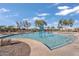 Zero-entry pool with splash pad features and various water activity centers at 4772 E Portola Valley Dr # 102, Gilbert, AZ 85297