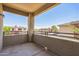 Relax on the private balcony with views of the surrounding community at 5401 E Van Buren St # 3048, Phoenix, AZ 85008