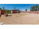 The backyard offers tons of space and a blank canvas to create the outdoor living space you always wanted at 7326 E Juanita Ave, Mesa, AZ 85209