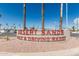 The course sign for Desert Sands Golf and Driving Range at 7326 E Juanita Ave, Mesa, AZ 85209
