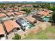 A lovely home with a pool and solar panels, nestled in a peaceful neighborhood with well-maintained streets at 7535 W Kimberly Way, Glendale, AZ 85308