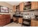 Spacious office with wooden built-ins and ample storage at 7617 E Desert Honeysuckle Dr, Gold Canyon, AZ 85118