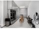 Well-organized garage with custom cabinets, shelving, and ample storage space at 8055 E Jaeger St, Mesa, AZ 85207