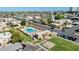 View of community pool in the heart of the neighborhood at 948 S Alma School Rd # 97, Mesa, AZ 85210