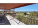 Relax on this charming balcony with city views, offering a perfect spot for enjoying morning coffee or sunset at 9932 N 16Th E Pl, Phoenix, AZ 85020