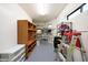 Storage room with shelving units provides great options for organized storage of goods at 9932 N 16Th E Pl, Phoenix, AZ 85020