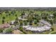 Panoramic aerial view of a golf course community showcasing the community's lush landscaping at 1035 N Vista Verde --, Litchfield Park, AZ 85340