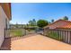 Balcony view overlooking a pool and desert landscaping at 10386 N 96Th Pl, Scottsdale, AZ 85258