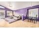 Spacious living room with open floor plan and tile flooring at 1060 W Dava Dr, Tempe, AZ 85283