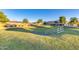 Well-maintained community green with a small bridge, offering a peaceful retreat for residents at 1142 E Mayfield Dr, San Tan Valley, AZ 85143