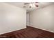 Bedroom with carpet and a ceiling fan at 12029 W Overlin Ln, Avondale, AZ 85323