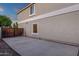 The side of a home showing the yard at 14267 W Crocus Dr, Surprise, AZ 85379