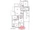 Detailed floor plan showcasing the layout of the house at 20453 W Daniel Pl, Buckeye, AZ 85396