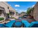This lagoon-style pool provides a serene and relaxing retreat at 20453 W Daniel Pl, Buckeye, AZ 85396