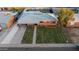 Aerial view of a charming home featuring mature landscaping, well-manicured lawns, and a double car driveway at 2225 E Monterosa St, Phoenix, AZ 85016