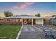 Spacious backyard with patio area and well-maintained lawn at 2225 E Monterosa St, Phoenix, AZ 85016