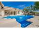 Sparkling pool with inviting patio and desert landscaping at 22756 N 91St Way, Scottsdale, AZ 85255