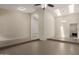 Open-concept living room with vaulted ceilings, skylights, and neutral color palette at 2616 S El Dorado --, Mesa, AZ 85202