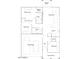 Detailed floor plan showcasing the layout of the home with bedrooms, kitchen, and garage at 32229 N Garnet Way, San Tan Valley, AZ 85143