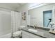 Bathroom with tub and shower combo with neutral tones at 3921 W Jasper Dr, Chandler, AZ 85226